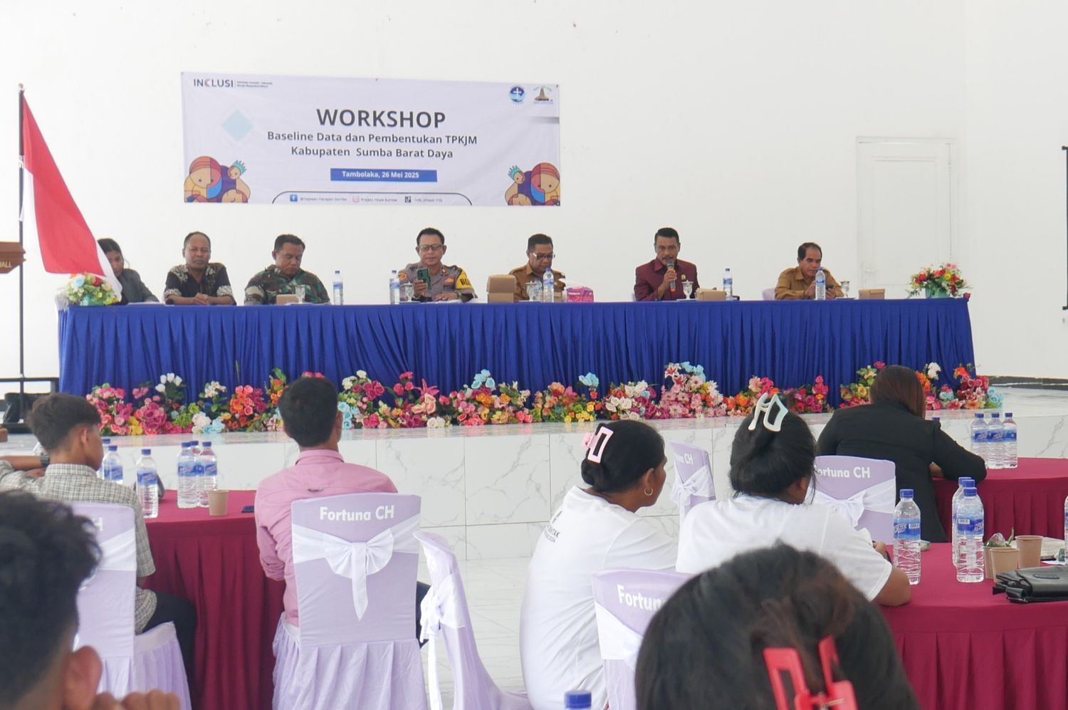 Workshop Baseline dan Pembentukan TPKJM Kabupaten Sumba Barat Daya (AH/SuaraJarmas.id)