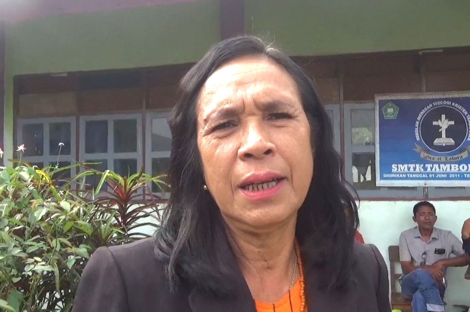 Kepala Sekolah Menengah Teologi Kristen (SMTK) Tambolaka, Ester Dapa Leba (AH/Suarajarmas.id)