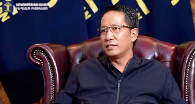 Menteri Hukum dan HAM, Supratman Andi Agtas (@kemenkum/Instagram/Suarajarmas.id)