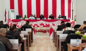 Rapat Paripurna XVII Masa Sidang II, yang digelar pada Jumat, 8 Agustus 2025 (Doel Haris/Suarajarmas.id)