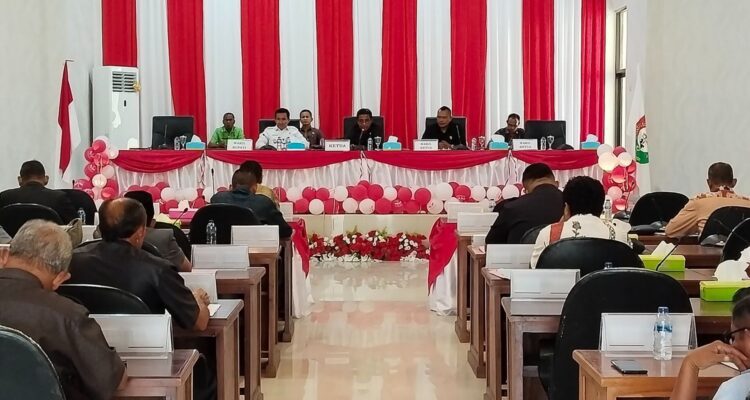 Rapat Paripurna XVII Masa Sidang II, yang digelar pada Jumat, 8 Agustus 2025 (Doel Haris/Suarajarmas.id)