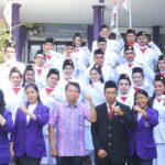 Momen kebersamaan dalam HUT ke-80 Republik Indonesia di UNITRI Malang (Doel Haris/Suarajarmas.id)