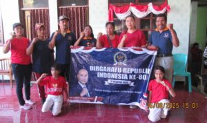 Momen HUT ke-80 Republik Indonesia, NasDem Sumba Barat gelar lomba menarik (Doel Haris/Suarajarmas.id)