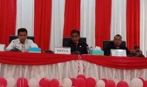 Sidang Paripurna XVII Masa sidang II DPRD SBD, Jumat, 8 Agustus 2025 (Doel Haris/Suarajarmas.id)