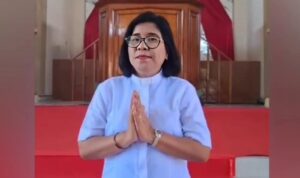 Ketua Perwakilan Sinode GKS Kabupaten Sumba Barat Daya (SBD), Pendeta Irene Takanjanji, S.Th Ketua Perwakilan Sinode GKS Kabupaten Sumba Barat Daya (SBD), Pendeta Irene Takanjanji, S.Th (AH/Suarajarmas.id)