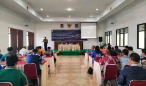 Penjabat (Pj) Sekretaris Daerah (Sekda) Kabupaten Sumba Barat Daya (SBD), Drs. Edmundus H. Nau, mewakili Bupati SBD dalam kegiatan Sosialisasi Perda Nomor 4 Tahun 2024 tentang Rencana Tata Ruang Wilayah (RTRW) Provinsi Nusa Tenggara Timur (NTT) Tahun 2024–2043