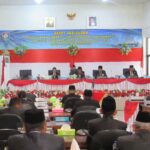 Rapat Paripurna DPRD dalam rangka pengambilan sumpah/janji Pengganti Antar Waktu (PAW) anggota DPRD SBD (DH/Suarajarmas.id)