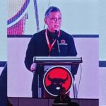 Sekretaris Jenderal PDI Perjuangan, Hasto Kristiyanto, saat membuka Konferda VI PDI Perjuangan Provinsi NTT tahun 2025 (Dokpri Suarajarmas.id)
