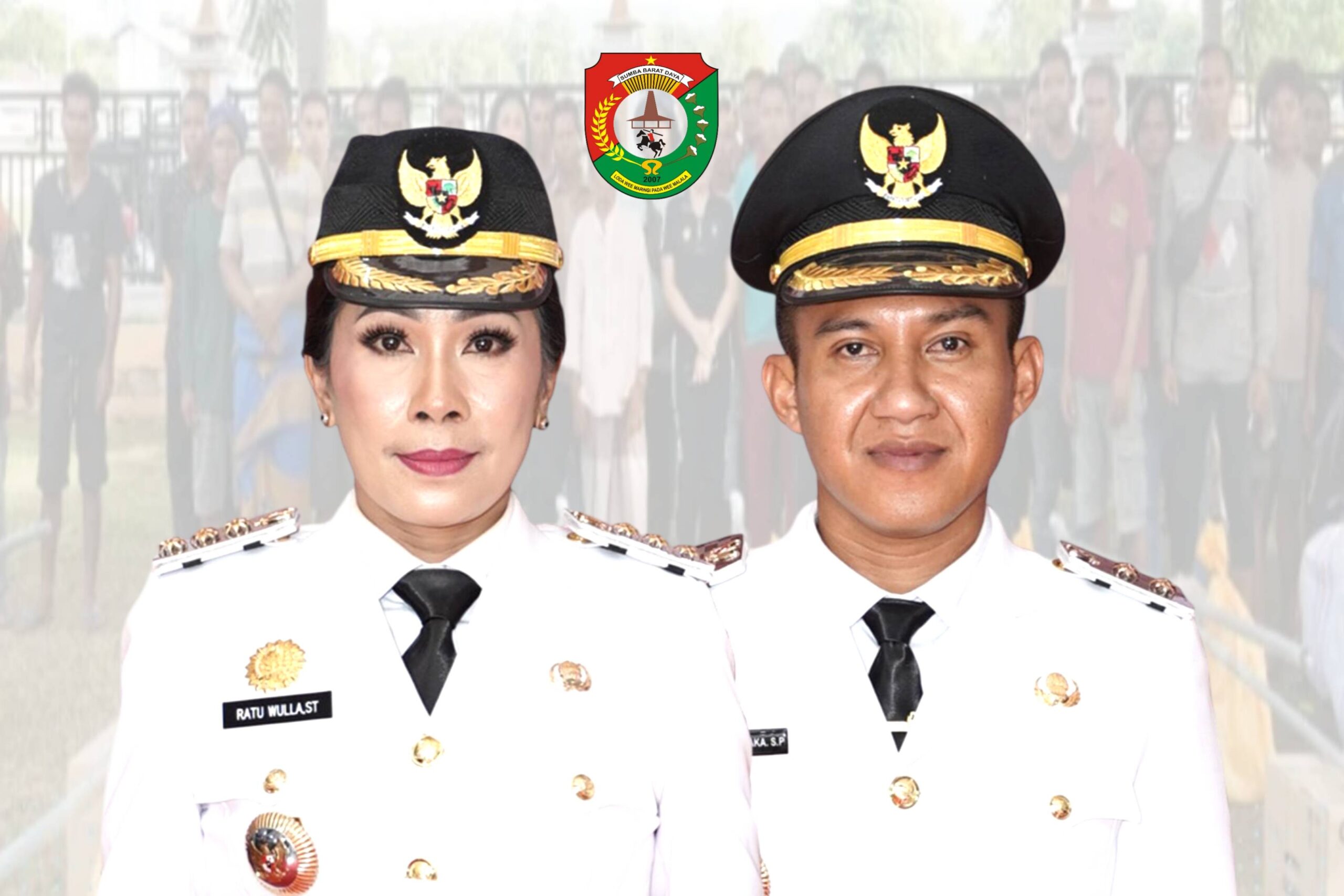 Bupati dan Wakil Bupati Sumba Barat Daya (SBD), Ratu Ngadu Bonu Wulla dan Dominikus Alphawan Rangga Kaka (Suarajarmas.id)