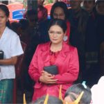 Vicaris Margaretha Peda Daindo, S.Th., yang ditahbiskan menjadi Pendeta oleh BPMS GKS bersama puluhan pendeta-pendeta GKS (Dial/Suarajarmas.id)