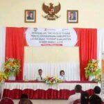 Asisten Pemerintahan dan Kesejahteraan Rakyat, Cristofel Horo, mewakili Bupati SBD, hadir sekaligus membuka Pertemuan Tim Gugus Tugas Penyelenggaraan Kabupaten Layak Anak (KLA) tingkat Kabupaten SBD (Suarajarmas.id)