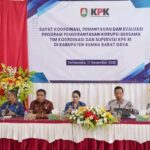 Rapat Koordinasi, Pemantauan, dan Evaluasi Program Pemberantasan Korupsi bersama Tim Koordinasi dan Supervisi (Korsup) Pencegahan Komisi Pemberantasan Korupsi (KPK) RI (Suarajarmas.id)